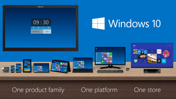Windows 10 は全プラットフォーム統合へ、PCではデスクトップ復活