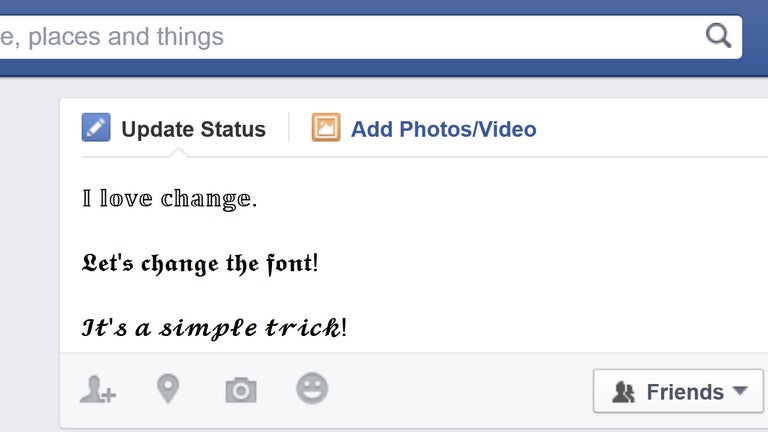 Zo gebruik je verschillende lettertypes op Facebook, Twitter en YouTube