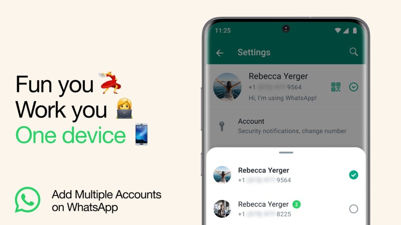 WhatsApp se actualizará para permitirnos tener dos cuentas: se acabó el tener dos móviles